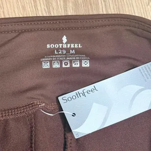 Soothfeel Women Brown Wide Leg Dress Pants Size M L29 Stretch Work‎ Trousers NWT thumbnail 3