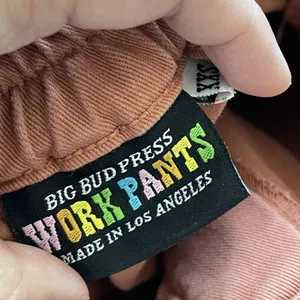 Big Bud Press Work Pants straight leg womens Orange (xxsmall) workwear casual thumbnail 2