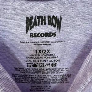 Death Row Records LBC Low Rider Rap Record Label Tee 1X/2X thumbnail 4