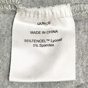 Quince Gray Tencel Jersey Wide Leg Jumpsuit Cami One Piece Sz Large Soft Stretch thumbnail 9