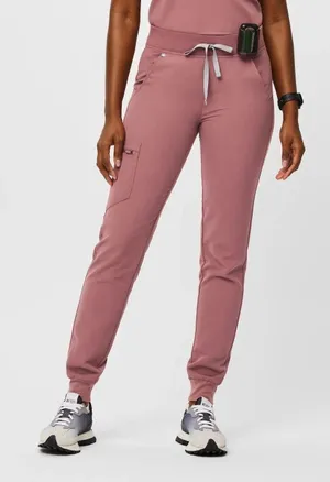 FIGS - Zamora Jogger Scrub Pants Mauve Medical Doctor Nurse thumbnail 1