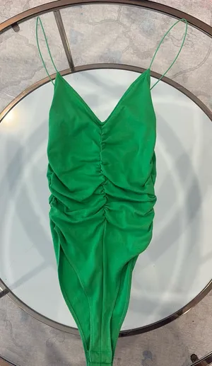 ZARA Green Bodysuit thumbnail 1