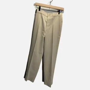 Vintage1960 Levis High‎ Waisted Trousers Tan Beige Straight Leg Dress Pants 12 thumbnail 2