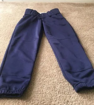 Women's Worth Crop Softball Baseball Pants Size XS Navy Blue thumbnail 1