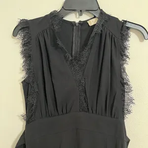 Altar’d State Black Lace V-neck Maxi Dress Women’s Size Small thumbnail 2