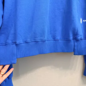 FP Movement Women's Undefeated Hoodie‎ Sweatshirt Size XS Blue Cropped thumbnail 8
