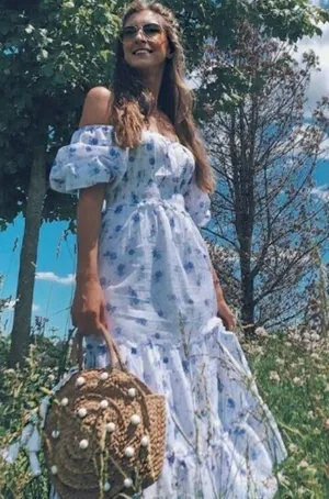 NWT Loveshackfancy Target Gemma Dress thumbnail 1