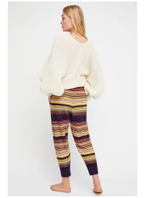 NWT Free People All Mixed-Up Jogger Pants Size S thumbnail 3