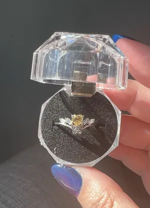Citrine Sterling Silver Ring thumbnail 1