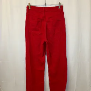 Zara Red Straight Leg Women’s Jeans thumbnail 6