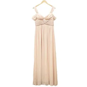 NEW Lulus Make Me Move Blush Pink Formal Floor Length Maxi Dress Size Large NWOT thumbnail 2