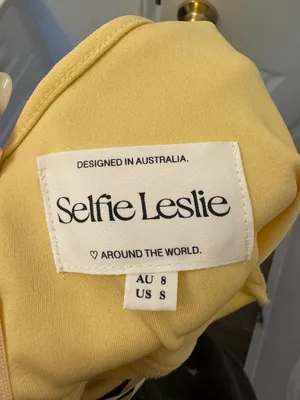 Selfie Leslie Yellow Dress thumbnail 5