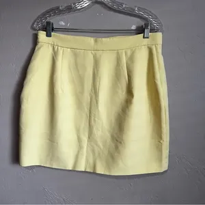 NWT Meshki Yellow Charlize Tailored Mini Skirt‎ thumbnail 3