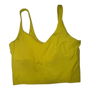 Lululemon yellow Align Tank Top Size 8 thumbnail 1