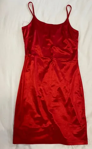 Liz & Sara Red Dress thumbnail 1