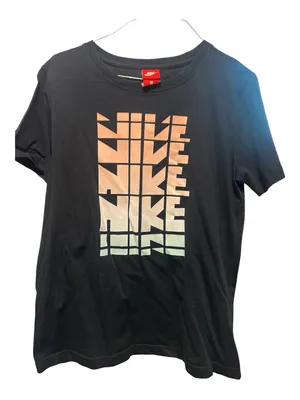 Nike Women's Black Short-Sleeve Tee thumbnail 1