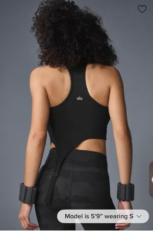 Alo Alosoft Ribbed Revelation Tank thumbnail 2