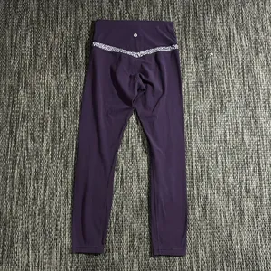 Lululemon Legging Align Pant Nulu Miss Mosaic Lilac Deep Zinfandel Size 6 thumbnail 3