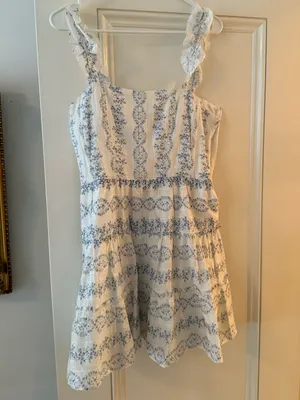 Saylor Jaime dress in Parisian blue thumbnail 5