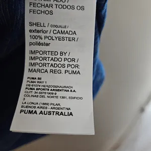 NWT Puma Shirt Golf Womens Icon Heather Polo Lapis Blue Short Sleeve Small Vneck thumbnail 8