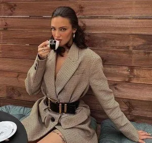 Zara Oversized Blazer thumbnail 4