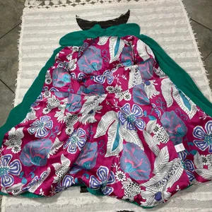Whimsical vibrant green Judith March coat Measure Like Small Satin lined Boho thumbnail 8