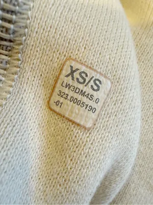 LULULEMON Oversized Scuba Half-Zip Hoodie‎ Pullover Sweatshirt Cream XS/S thumbnail 6