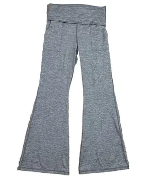 Aerie The Hugger High-Waisted Flare Foldover Leggings thumbnail 2