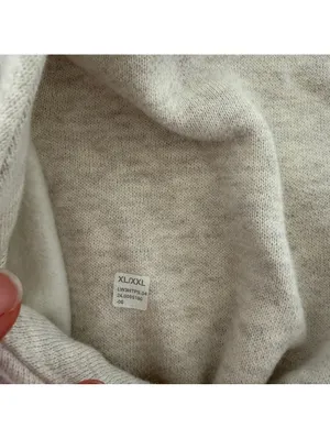 Lululemon Scuba Oversized Half Zip Hoodie Heathered Bone Gold Size XL / XXL New thumbnail 6