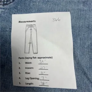Banana Republic Women's High-Rise Straight Jeans Size 12 Blue‎ Light Wash thumbnail 9