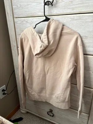 Old navy tan zip up thumbnail 3