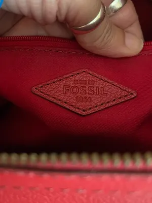 Fossil Gwen Satchel Crimson Shoulder Bag ZB6994933 thumbnail 5