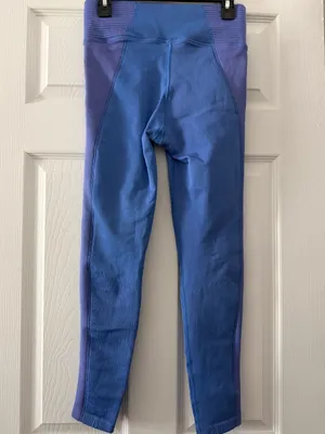 OFFLINE by Aerie High Waisted Blue 7/8 Leggings Medium M Athletic Yoga thumbnail 4