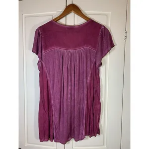 Unity World Wear Whimsygoth Sequin Boho‎ Tunic Women's Small Purple Top Blouse thumbnail 4
