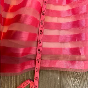Vintage‎ Betsey Johnson pink tulle skirt dress bustier top sz 4 thumbnail 3