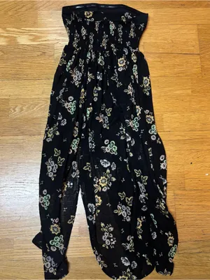 Free People Kitty Floral Boho Coastal Resort Cottage Soft Tube Maxi Dress XS thumbnail 6