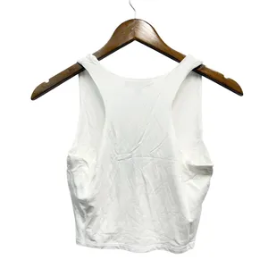 Lulus Feel Like Dancing White Crop Top size Small NWT thumbnail 4