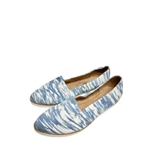 LifeStride Bloom Blue White Fabric Slip On Loafers Flats 5.5M Velocity thumbnail 3