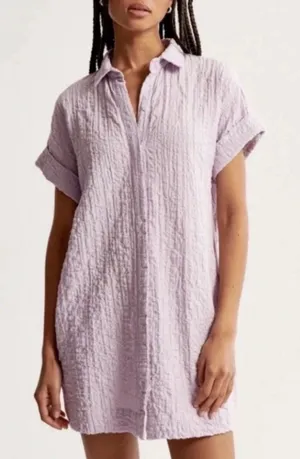 Abercrombie shirt dress thumbnail 1