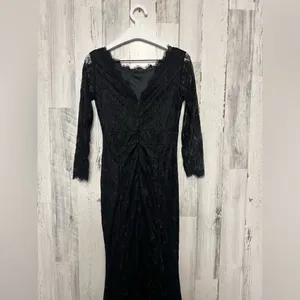 Black formal Dress Black thumbnail 5