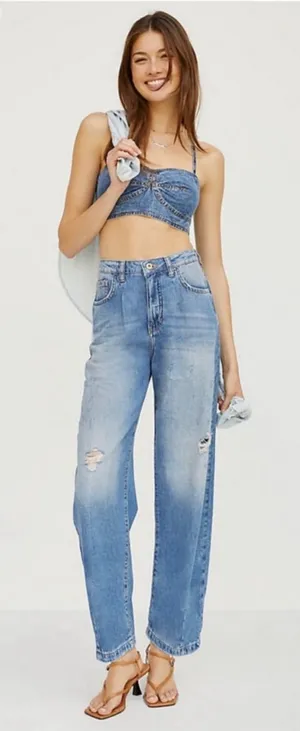 Anthropologie Pilcro The Breaker Distressed Jeans thumbnail 1