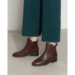 NWT!! COLE HAAN River Chelsea Boots Bloodstone Burgundy Leather Women's Size 5 thumbnail 8