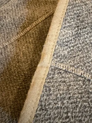 Athleta Olive and Yellow Zip-Front Fleece Jacket thumbnail 7