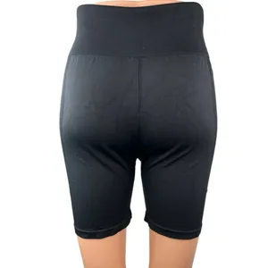 WeWoreWhat Women's Black High Waist Athletic Biker Bike Running Shorts Size L thumbnail 3
