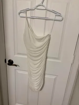 Princess Polly Jocasta One Shoulder Mesh Overlay Dress nwt thumbnail 2
