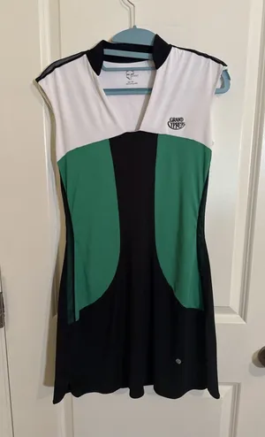 EP New York Golf Tennis Dress Womens XS Black Athletic Pickleball Grand Cypress thumbnail 1