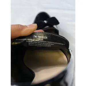 Isaac Mizrahi Womens Black Patent Leather Loafers With Velvet Bow Size 7 SKU 730 thumbnail 8