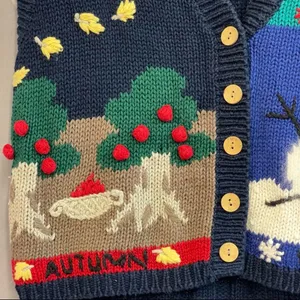 Christopher & Banks Nautical Knit Vest thumbnail 2