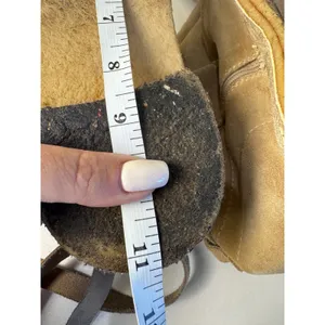 Kate Spade New York Suede Tall Wrap Boots Women 9.5 Leather Flat Crepe Sole Boho thumbnail 10