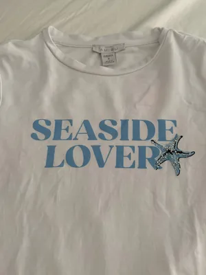 Seaside Lover TShirt White thumbnail 2